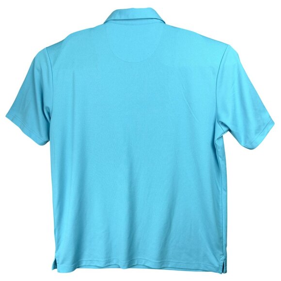 Callaway Golf Polo Shirt Mens XL Light Blue Opti-Dri Performance - Picture 2 of 8